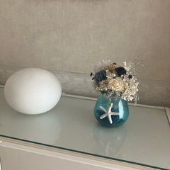 プリザーブドフラワー　ブルー系⑤の画像