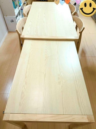伸縮式ダイニングテーブル 135cm～235cm
