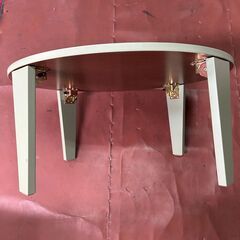 未使用品‼　萩原　折りたたみ丸テ－ブルの画像