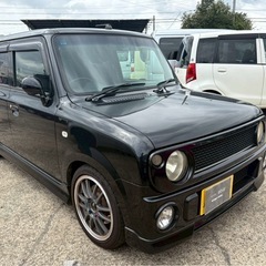 【支払総額26.8万円】アルトラパンSS 5速MTターボ車検付き即日納車ok機関良好 内外装良好 カスタム多数！フルセグTVの画像