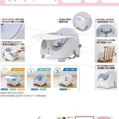 テーブル付　ベビーチェアの画像