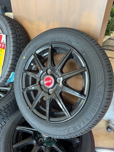激安　新品夏タイヤ中古アルミホイールセット155/65r14 タント、スペーシア、NBOXなど軽四全般サイズ GEOLANDAR 新品 N-BOX タント スペーシア サマータイヤ ホイール4本