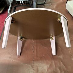 未使用品‼　萩原　折りたたみ丸テ－ブルの画像