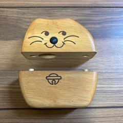 印鑑　ケース　猫の画像