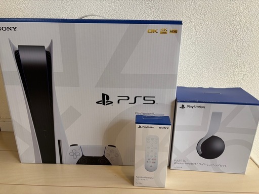 【最終値下】ps5 CFI-1200A  ヘッドセット　リモコン　セット