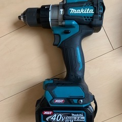 Makita XGT 40V 電動ドリル 2.5Ah 2個セットの画像