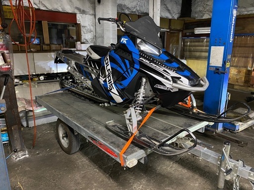 ポラリスRMK800キャタ163スノーモービル