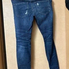 AMERICAN EAGLE スキニーデニム 26x28 ダメージ加工の画像