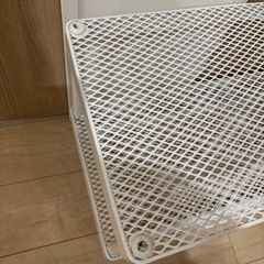 【IKEA】MACKAPÄR 収納ラック（ホワイト）の画像