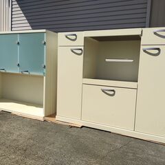 (株)友愛社製　食器棚　アガペーの画像