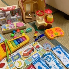 しまじろう、シルバニアファミリー家、メルちゃん病院？アンパンマンまとめ売りの画像