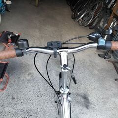 【札幌市内配達無料】整備済み！美品中古車　折り畳み自転車　patanta　20インチ　6段切替　鍵無し　リアキャリア付  　の画像