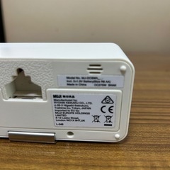 無印良品　時計　小　白色　定価4,990円の画像