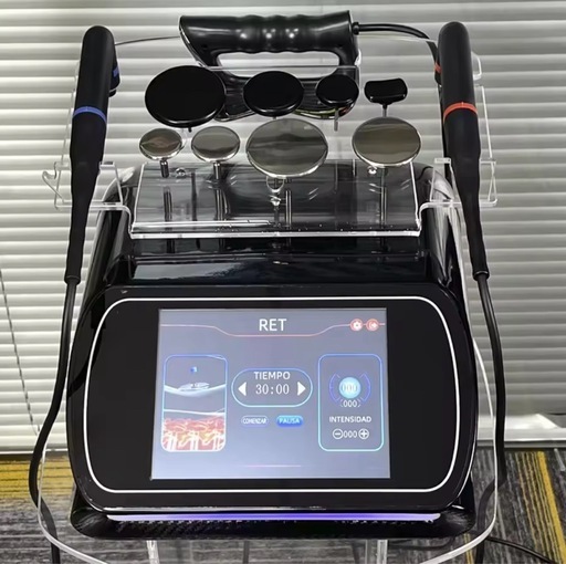 新品未使用品！高周波(ラジオ波)温熱療法マシン！低周波(EMS筋膜刀)付き　インディバでお馴染み！インディバ同様マシン　448khz