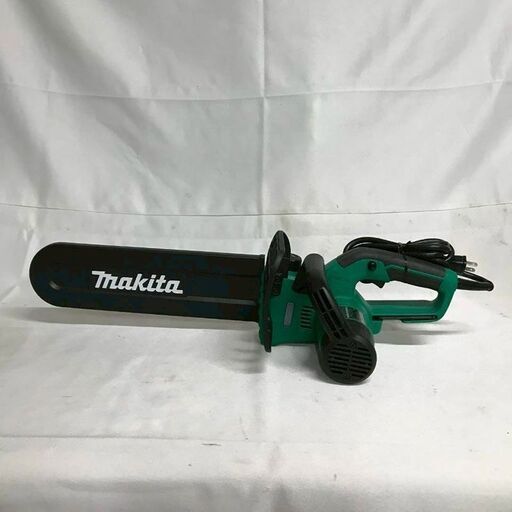 【北見市発】マキタ makita 300㎜電気チェンソー M503 緑 電動工具 切断 伐採 (D6602wYM)