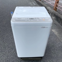f●■Panasonicパナソニック・全自動洗濯機5kg【NA-F50B12】ステンレス槽・シャンパンの画像
