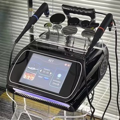 新品未使用品！高周波(ラジオ波)温熱療法マシン！低周波(EMS筋膜刀)付き　インディバでお馴染み！インディバ同様マシン　448khz の画像