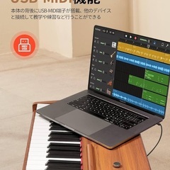 2〜3回使用の電子ピアノですの画像