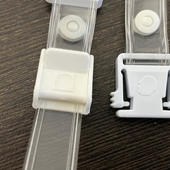 タニザワ ヘルメット 交換用 あご紐 透明タイプの画像