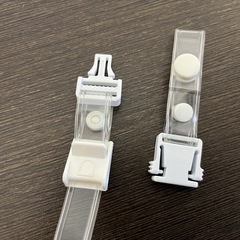 タニザワ ヘルメット 交換用 あご紐 透明タイプの画像