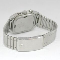 希少 80年代 ジャンク 不動 CITIZEN クオーツ式腕時計 8950-083083 Y 3針 アナデジ ベンツ針 CQ純正ブレス 札幌市 清田区 平岡の画像