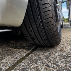 鉄チンホイールタイヤセットの画像