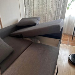 【IKEA人気商品】3人がけ ソファベッドの画像