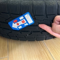中古スタッドレスタイヤ ホイール付き［4本セット］ の画像