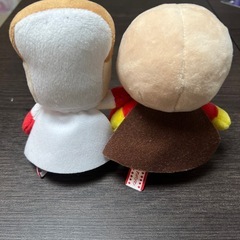 アンパンマン　食パンマン　手のひらサイズ　ぬいぐるみの画像
