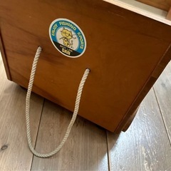 SNOOPY おもちゃ箱　昭和　ビンテージ　台車の画像