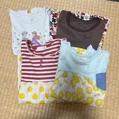 かわいい系Ｔシャツ4枚の画像
