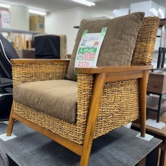 🉐LINE会員限定スペシャル価格🉐【1人掛けソファ】3750円　18ー132の画像