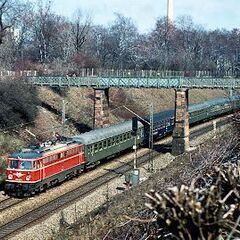 鉄道マニアック必見！1970？1980年代　モーツァルト号　車両に設置の行先看板の画像