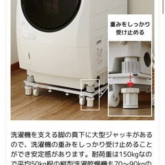 洗濯機スライド台の画像