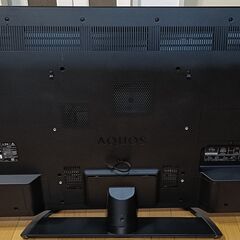訳アリ 無料配送 2018年 50V型 シャープ AQUOS アクオス 4T-C50AJ1 4K HDR10 Youtube 音声リモコン付きの画像