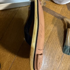 新品メンズ雪駄（黒）の画像