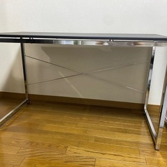 PCデスク(N トリシア 120 BK)の画像