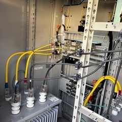 キュービクル式高圧受電設備　170kVA　60Hz　形式PS-1616　屋外用　2011年製　の画像