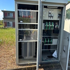 キュービクル式高圧受電設備　170kVA　60Hz　形式PS-1616　屋外用　2011年製　の画像