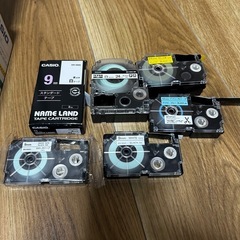 テプラ　お譲り先決まりました。の画像