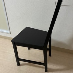 IKEA イス　椅子　チェア　ブラックの画像
