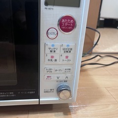 SHARP 電子レンジ現役品の画像
