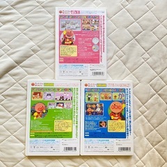 アンパンマン DVD 知育 ３点セット アンパンマンとはじめよう!色・数・形編 DVD あんぱんまん の画像