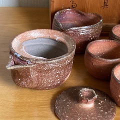 信楽　煎茶具　春斎作の画像