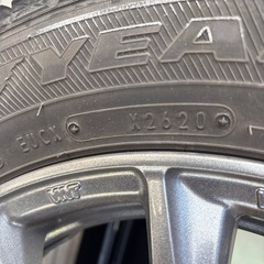 165R14 ソリオ スタッドレスホイールタイヤ4本の画像