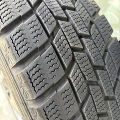 165R14 ソリオ スタッドレスホイールタイヤ4本の画像