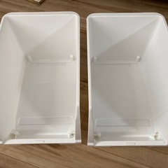 ニトリ　Nフラッテ　押入れ収納ケース　２個の画像