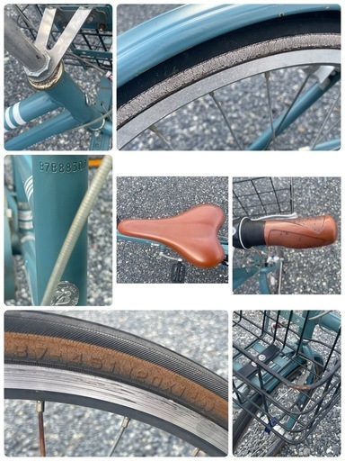 ◯BRIDGESTONE GREEN LABELマークローザ 20×1-3/8  ミニベロ 街乗り 自転車