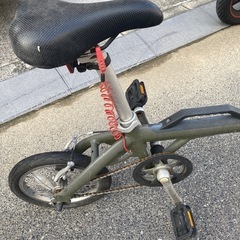 折りたたみ自転車の画像