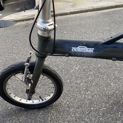 折りたたみ自転車の画像